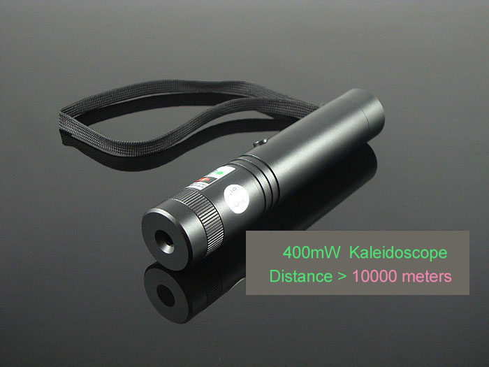 Powerful Brand New 400mw Green Laser Pointer with Kaleidoscope